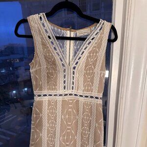 Embroidered Sleeveless Dress